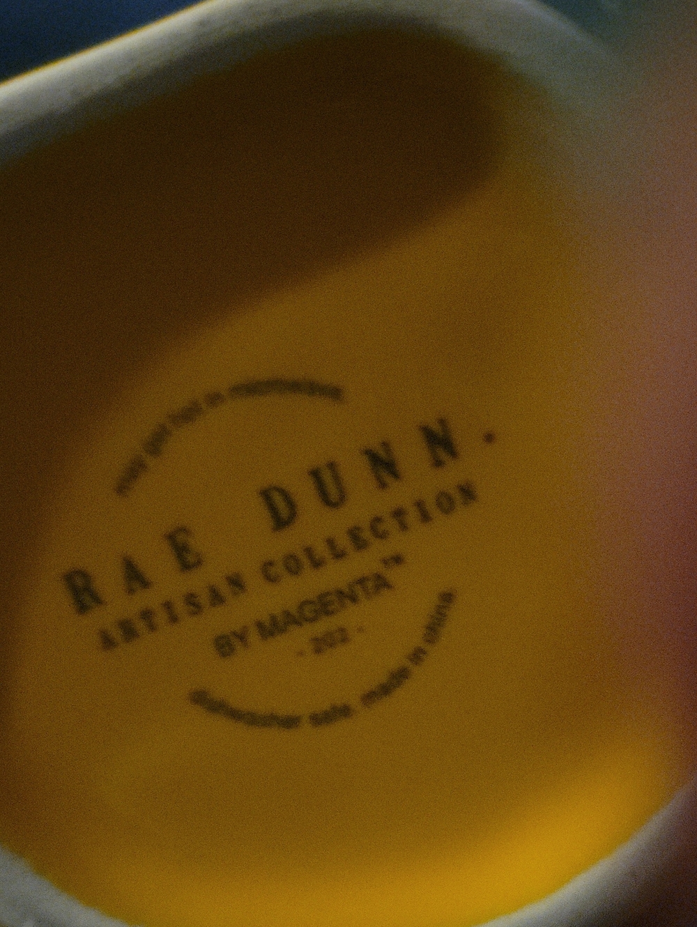 Rae Dunn Yellow "Pretty Mom" Ceramic Mug - Picture 4 of 4